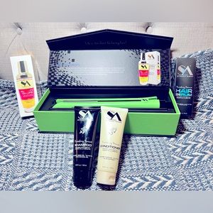 BRAND NEW Bionic Pro Ceramic Flat Iron by Straight Ahead w/styling products